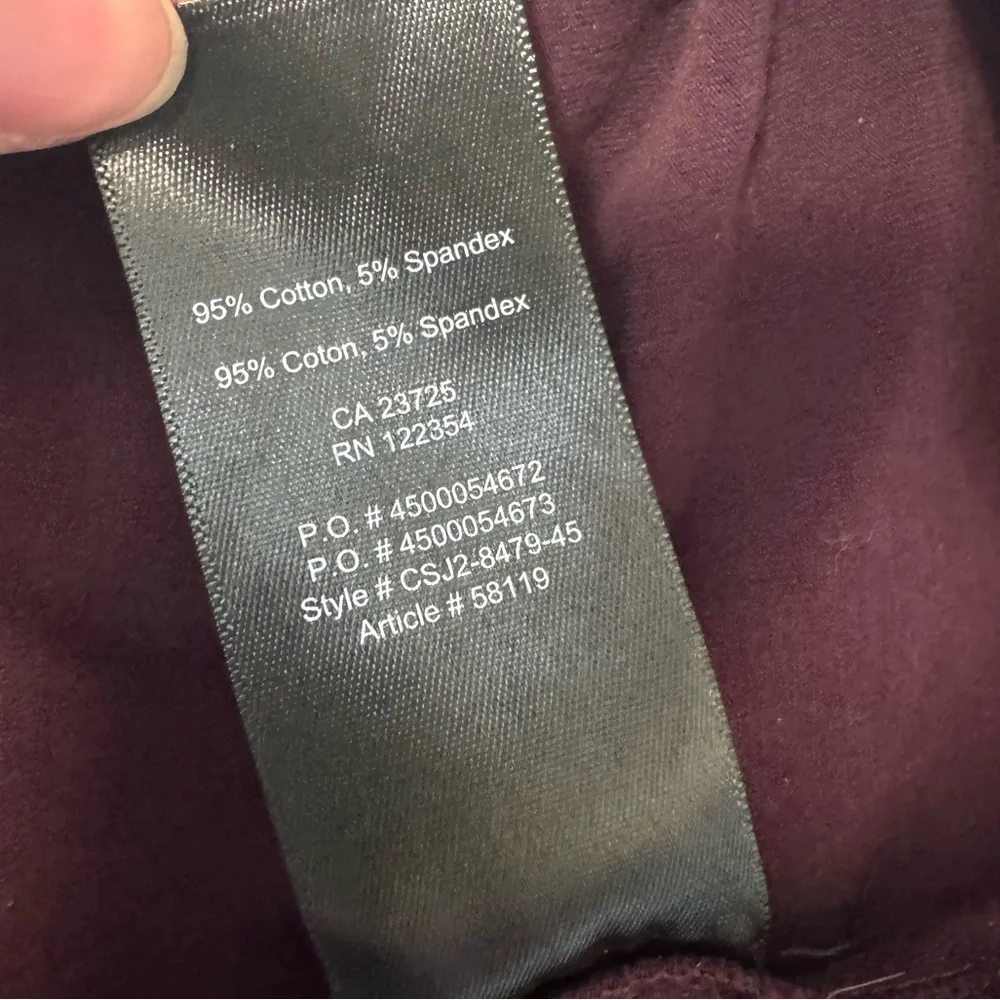 Aritzia Talula dress skater pleated skirt maroon burgundy fall long sleeve m s - Picture 6 of 6